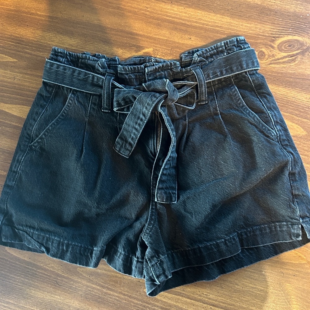 American Eagle Outfitters Black High Waist Shorts